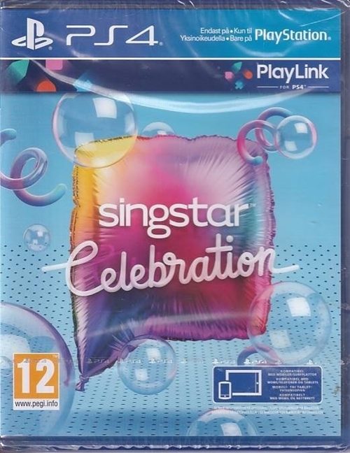 Singstar Celebration - i Folie - PS4 (AA-Grade) (Genbrug)
